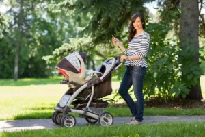 Travel system stroller