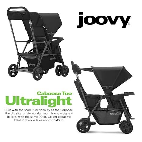 Joovy Caboose Too Ultralight Graphite Stroller